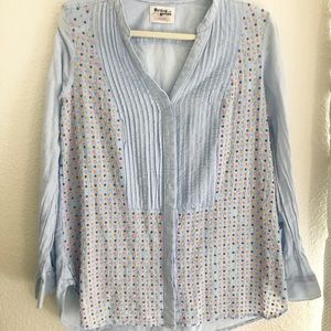 Holding Horses Harper Beaded Button Down Shirt